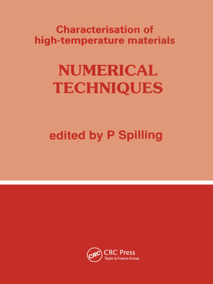 cover image of Numerical Techniques